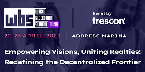 World Blockchain Summit Dubai April