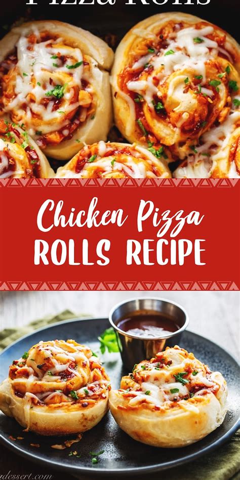 Chicken Pizza Rolls Recipe - mamasrecipe6