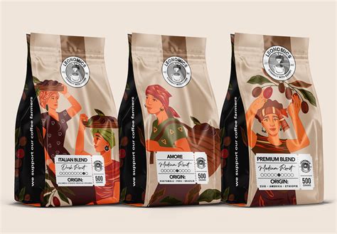 Coffee Bag Design on Behance