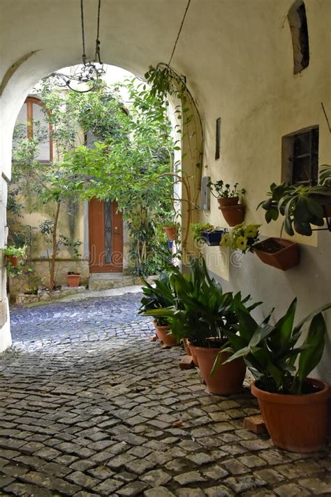 The Old Town Of Venafro Italy Stock Photo Image Of Countries Home