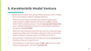 Pembiayaan Modal Ventura Pptx