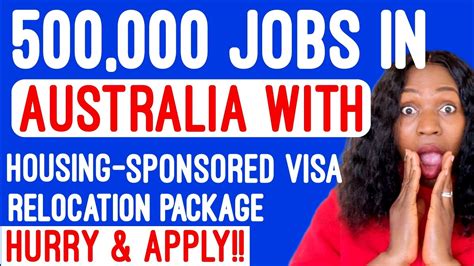 Australia Work Visa Visa Sponsorship Jobs In Australia For Overseas