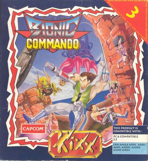 Bionic Commando Dos Box Cover Art Mobygames