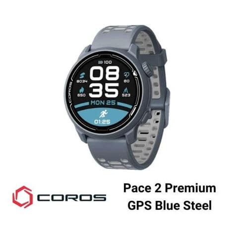 Coros Pace Premium Gps Blue Steel Harga Terbaik