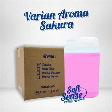 Jual Laundry Softsense Bahan Pembuat Softener Plus Konsentrat Pewangi