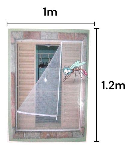 Tela Mosquiteiro Janela Anti Inseto Mosquito Dengue Muri Oca