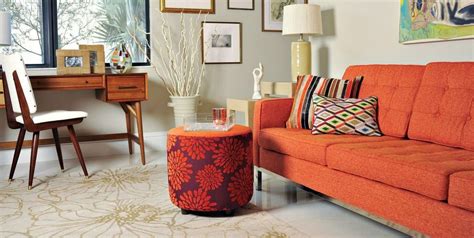 32 Best Orange Sofas - Orange Couches and Orange Leather Sofas