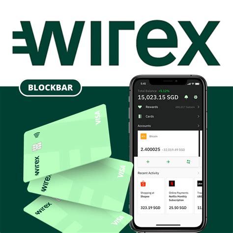 【區塊鏈應用－加密貨幣信用卡1】wirex 信用卡介紹，海外刷卡雙倍回饋 區塊吧 Blockbar