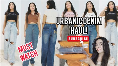 Urbanic Jeans Haul Urbanic Haul High Waist Jeans Haul Under Rs