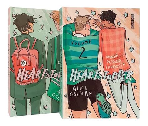 Kit Livros Heartstopper Dois Garotos Vol Vol Capa Dura Frete Gr Tis