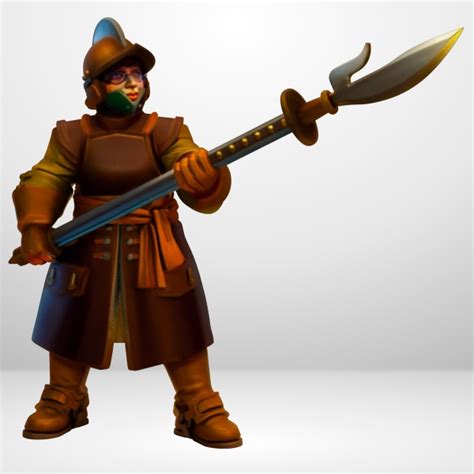 Hot Goblin 傭兵部隊K ミニチュア ホットゴブリン 槍 戦士