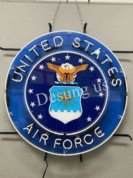 United States Air Force Neon Light Sign Lamp With Hd Vivid Printing