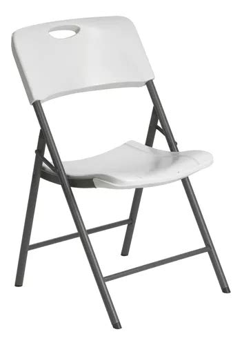 Set De Pz Silla Blanca Plegable Fiestas Lifetime Env O Gratis