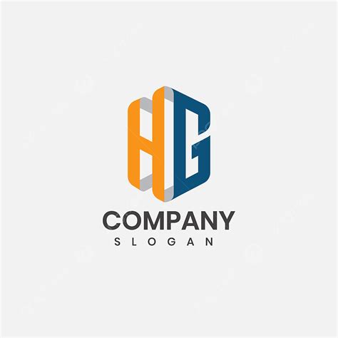 Logotype Design Vector Art Png Initial Letter Hg Logotype Company Name