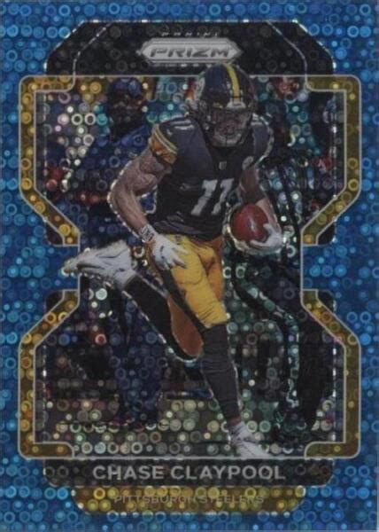 Panini Prizm No Huddle Blue Prizm Chase Claypool For