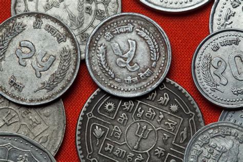 Coins of Nepal,rupee coins Stock Photo by ©wrangel 101230382