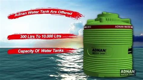 ADNAN 500 Litre Four Layer Water Storage Tank At Rs 3750 Piece In