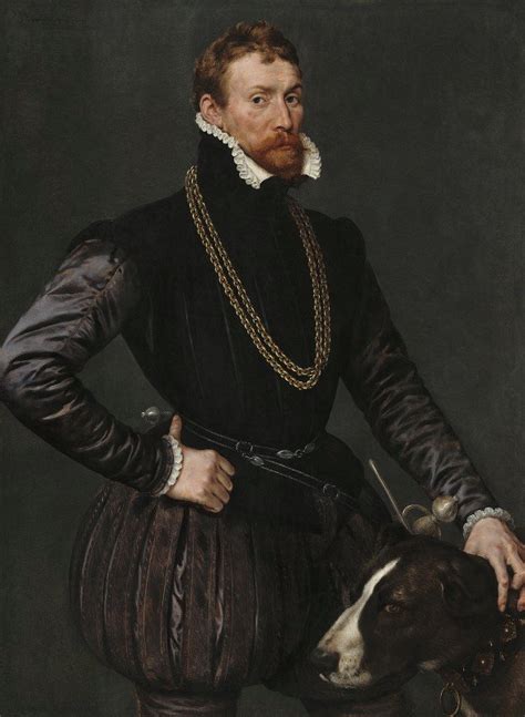 Portrait Of A Gentleman By Antonis Mor Artvee