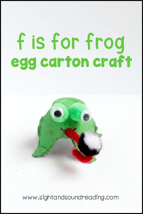 Letter F Craft Frog