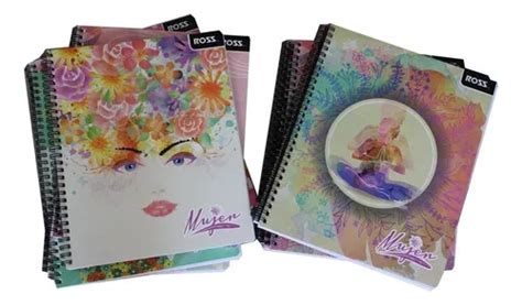 Cuadernos Universitarios Ross Mujer Mm Hojas Cuotas Sin Inter S