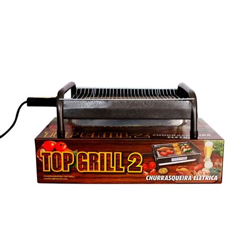 Churrasqueira El Trica Craqueada Top Grill Sem Fuma A Madeiramadeira