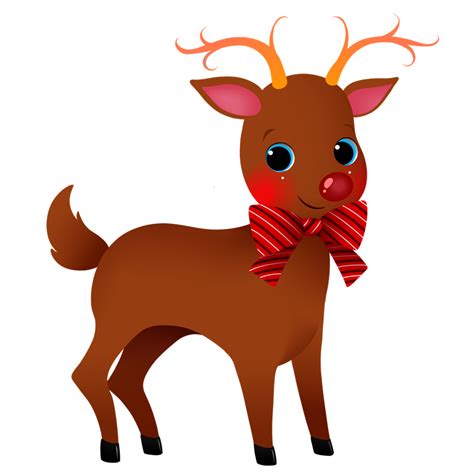 Christmas Reindeer Clipart Clipart Best