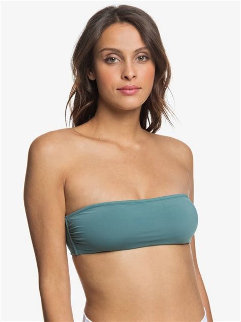 Swim In Love Bandeau Bikini Top For Women Roxy