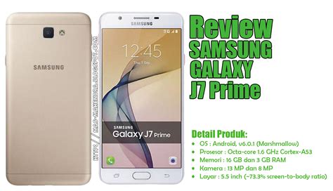 Review Smartphone Samsung Galaxy J Prime Sm G Mtutorial