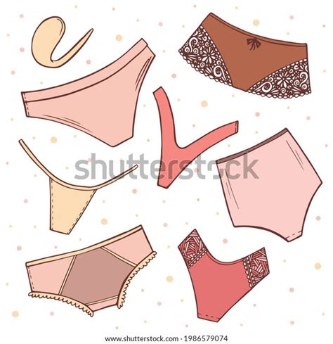 Nude Color Lingerie Set Isolated On เวกเตอรสตอก ปลอดคาลขสทธ Shutterstock