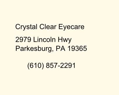 Crystal Clear Eyecare Eyeglasses Near Coatesville PA Photos