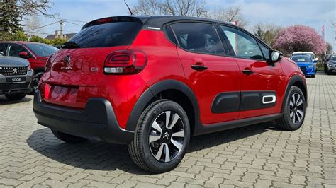 Citroën C3 Shine 1 2 PureTech 110 Elixir Red YouTube