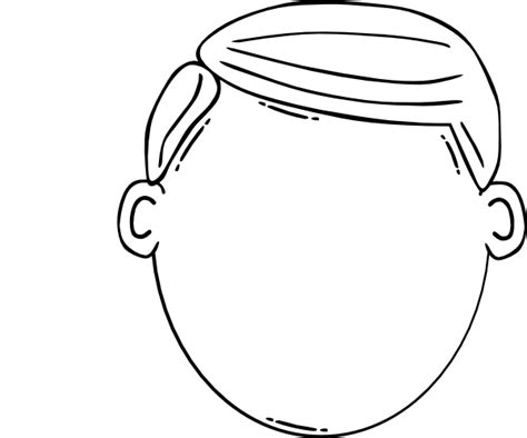 Boy Face Clip Art at Clker.com - vector clip art online, royalty free ...