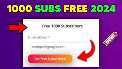 How To Get Free Subscribers On Youtube Free Subscribers For Youtube