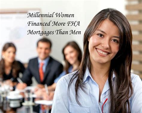 Millennial Homebuyers Women And Fha Financing