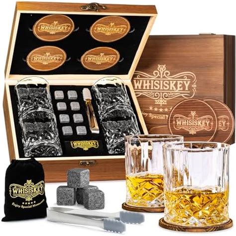 Whisiskey Carafe Whisky Globe Carafe à Whisky 900 ML Coffret