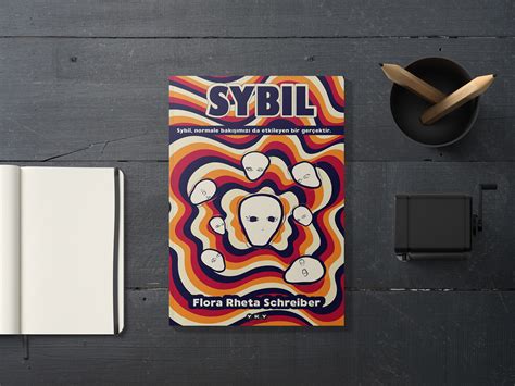 cover and design for the book ''SYBIL'' on Behance