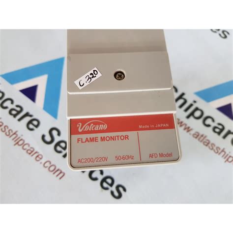 Volcano Flame Monitor Afd Model R V A Ac V Atlas Shipcare