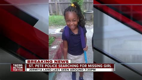 Missing 6 Year Old St Pete Girl Found Safe