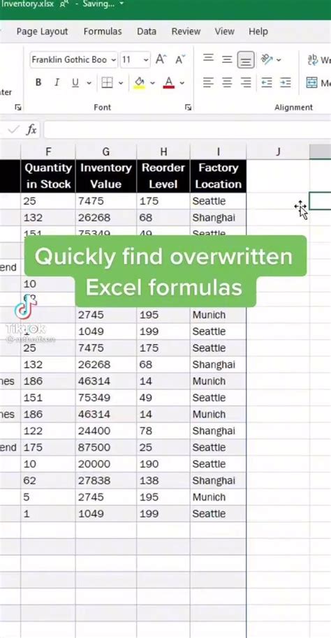 Excel formulas – Artofit