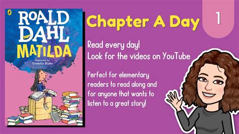 Matilda Chapter 1 Chapter A Day Read A Long With Miss Kate Youtube