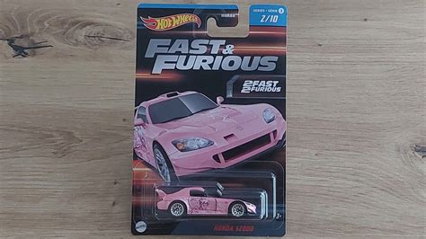 HOT WHEELS HONDA S FAST FURIOUS SZYBCY I WŚCIEKLI BLISTER