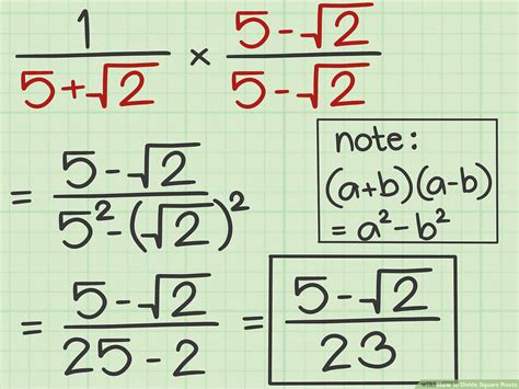 How To Remove Square Root From Denominator The Way To Remove Them