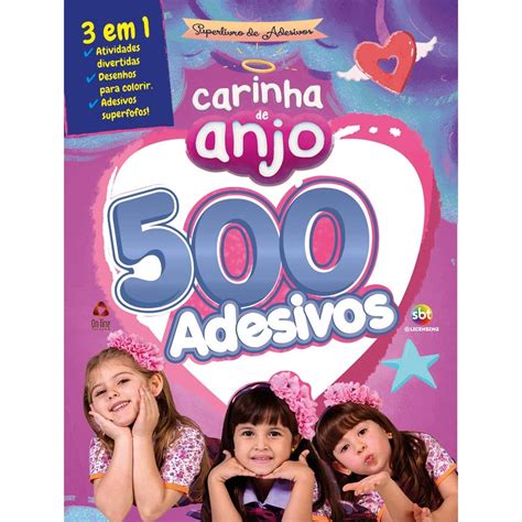 Livro Carinha De Anjo Superlivro De Adesivos Submarino