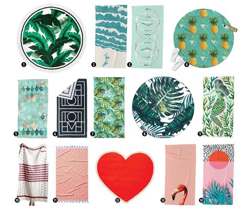 55 Best Beach Towels A Design Roundup • Little Gold Pixel