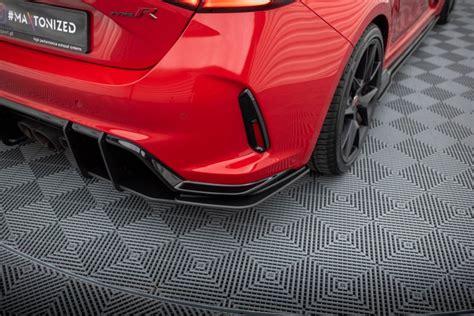 Maxton Street Pro Heck Ansatz Flaps Diffusor F R Honda Civic Type R Mk