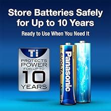 Panasonic Evolta Aa Alkaline V Battery Times Longer Lasting Than