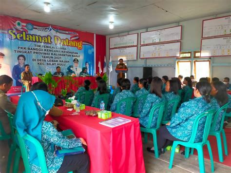 Penilaian Lomba PKK Bangga Kencana Kesehatan Tingkat Provinsi Kalbar Di