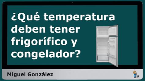 La Clave Para Mantener Tus Alimentos Frescos La Temperatura Perfecta Del Frigorífico Y