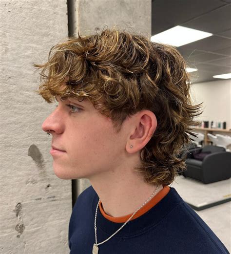 42 Modern Men S Curly Mullet Hairstyles In 2023 Hood MWR