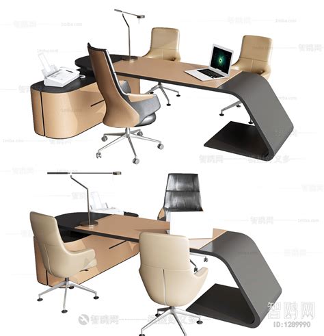 Modern Office Table Sketchup Model Download Model Id564196115 1miba